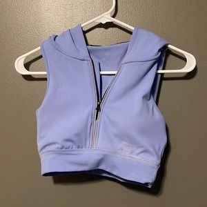 Ptula Hooded Sports Bra BROKEN ZIPPER